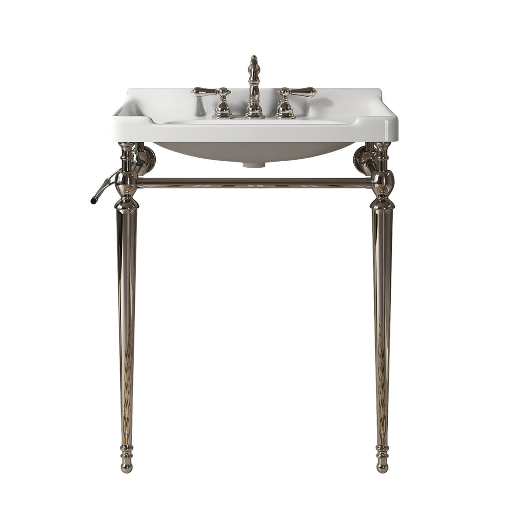 VICI 28" Bathroom Console Sink, Wall-Mounted