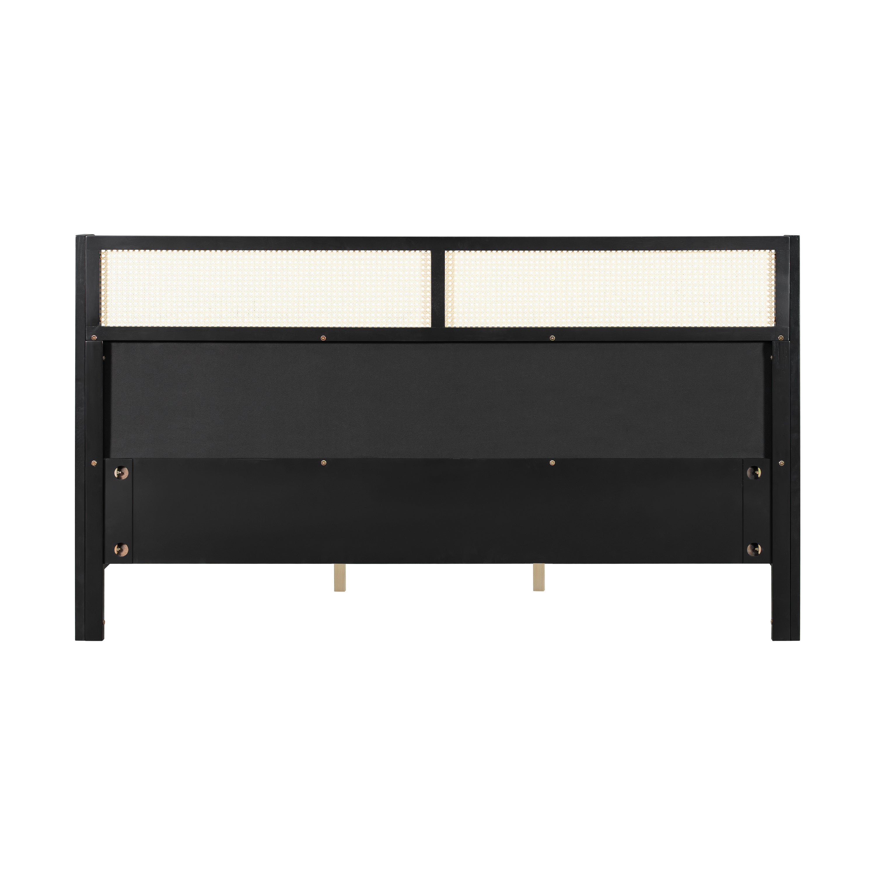 King Size Bed Frame in Black and Green