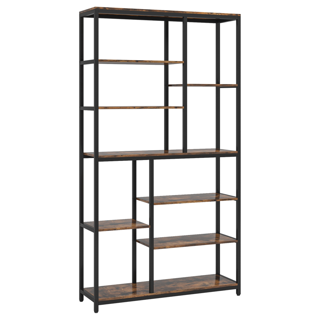 78.7" Extra Tall 8-Tier Rustic