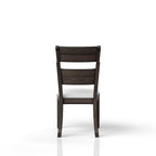 Chocolate Upholstered Seat Side Chair