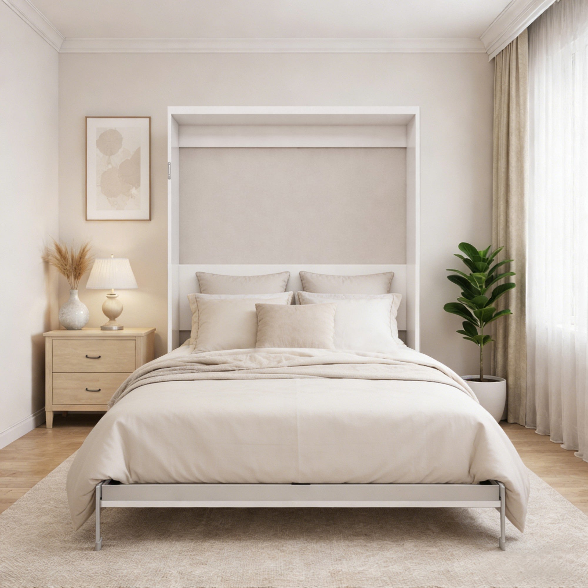 DIY Cabinet Folding Bed Queen Size Vertical Murphy Wall Bed Hardware Kit