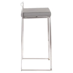 30" Contemporary Stackable Barstool Set