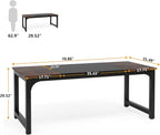70.8" Executive Office Desk