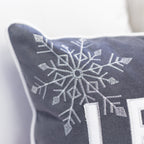 Nneka Let It Snow Lumbar Pillow