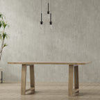 Whitley 72 Inch Wide Solid Mango Farmhouse Dining Table