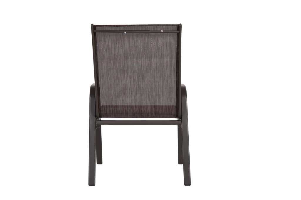 6 Piece Patio Chairs, Outdoor Camping Chairs with Breathable Textilene Fabric
