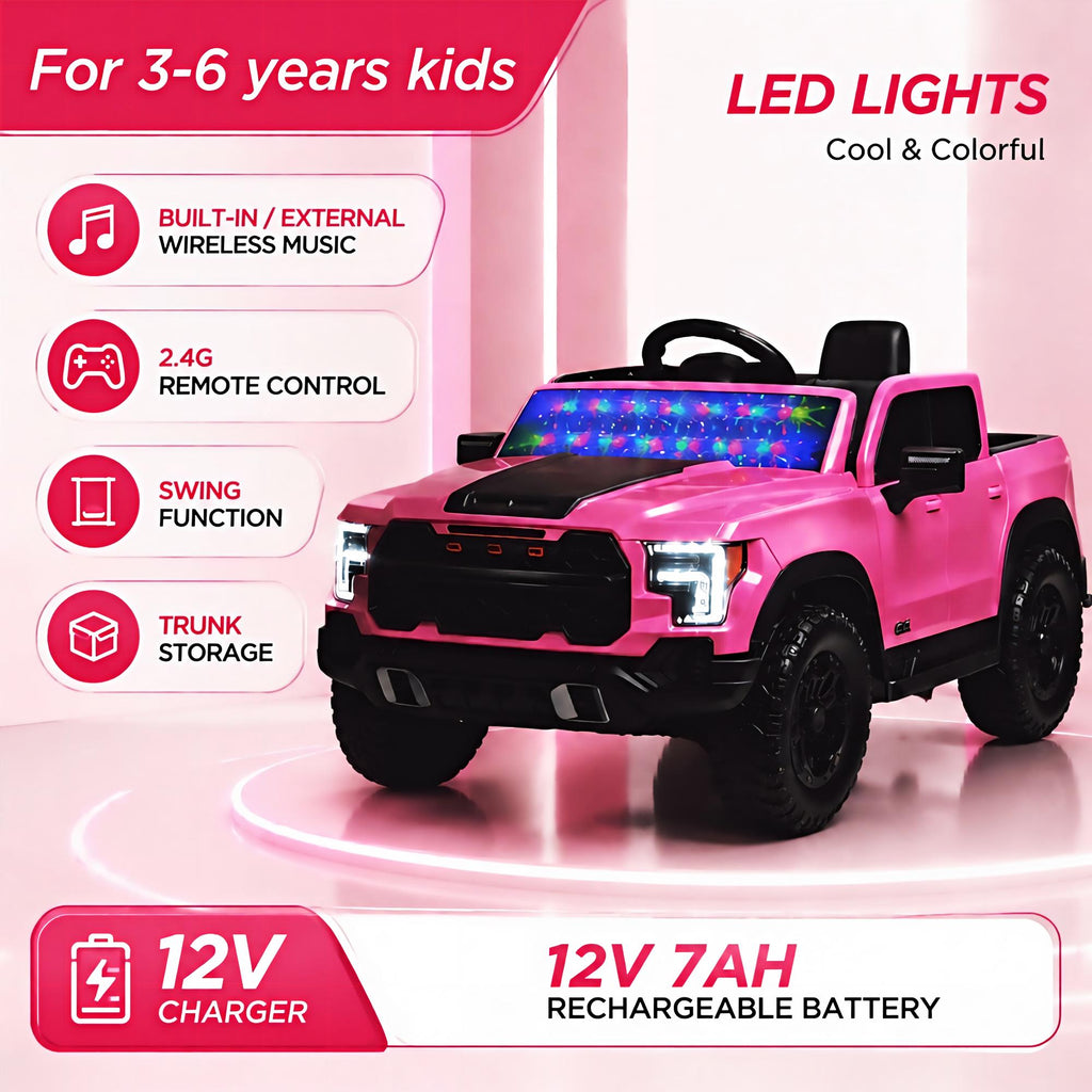 12V Kids Ride-On Car with Remote Control