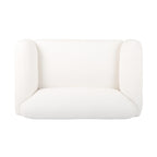 Bouclé Fabric Loveseat Sofa - 50 Inch