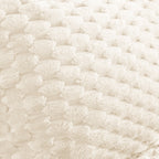 Ottoman Flannelette Fabric - White