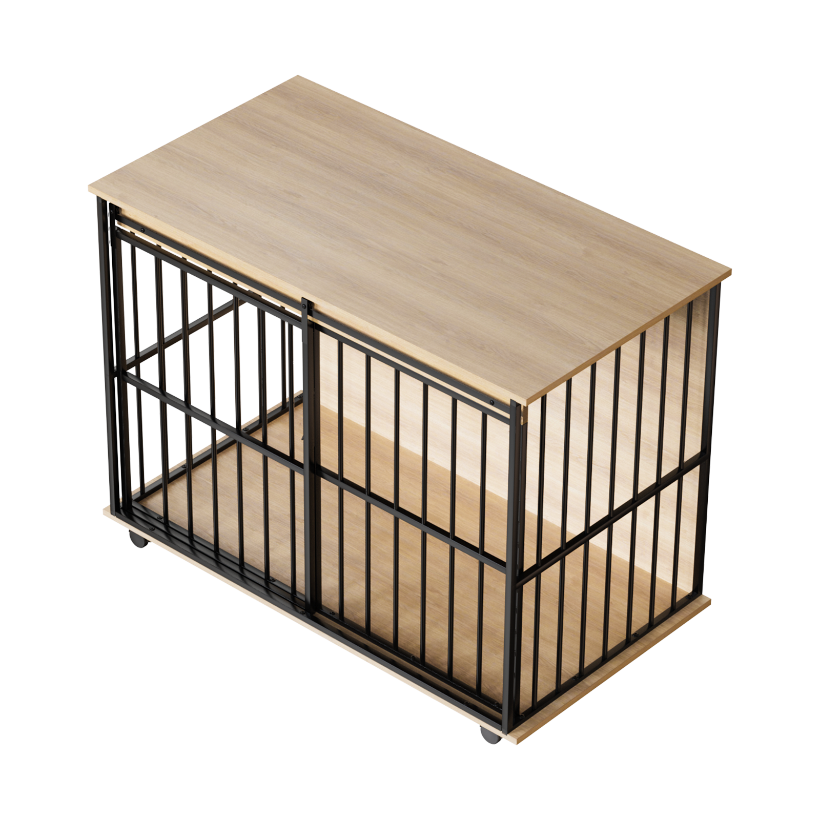 Wooden Dog Crate Furniture for Medium to Large Dogs