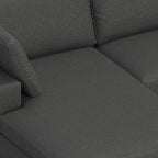 Charlie Deep Seater Left Sectional Sofa