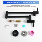 Pot Filler Faucet - Wall Mount Kitchen Sink Faucet