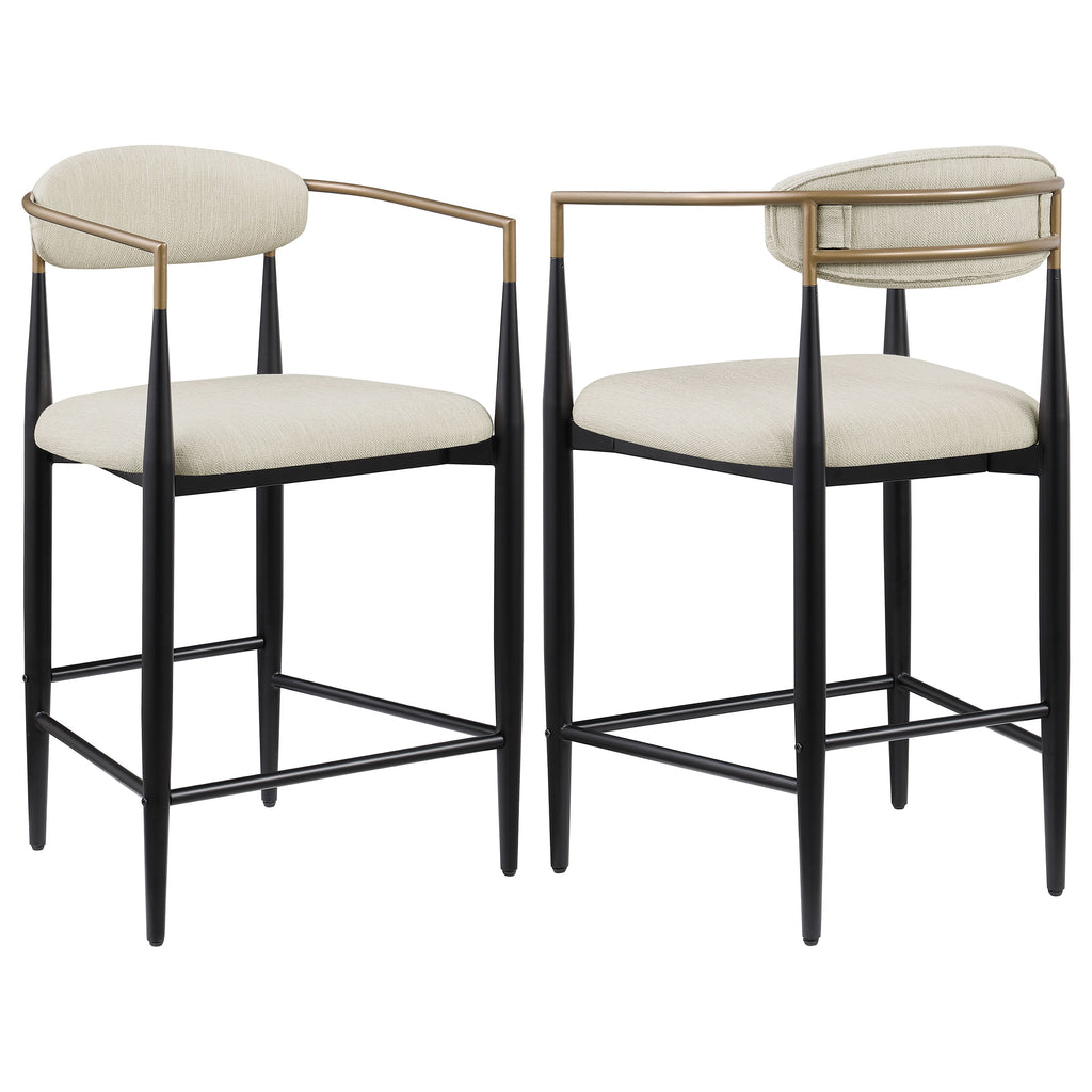 Kirkham Upholstered Counter Stool Set