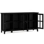 Artisan 66 Inch Wide Solid Wood 4 Door Storage Cabinet