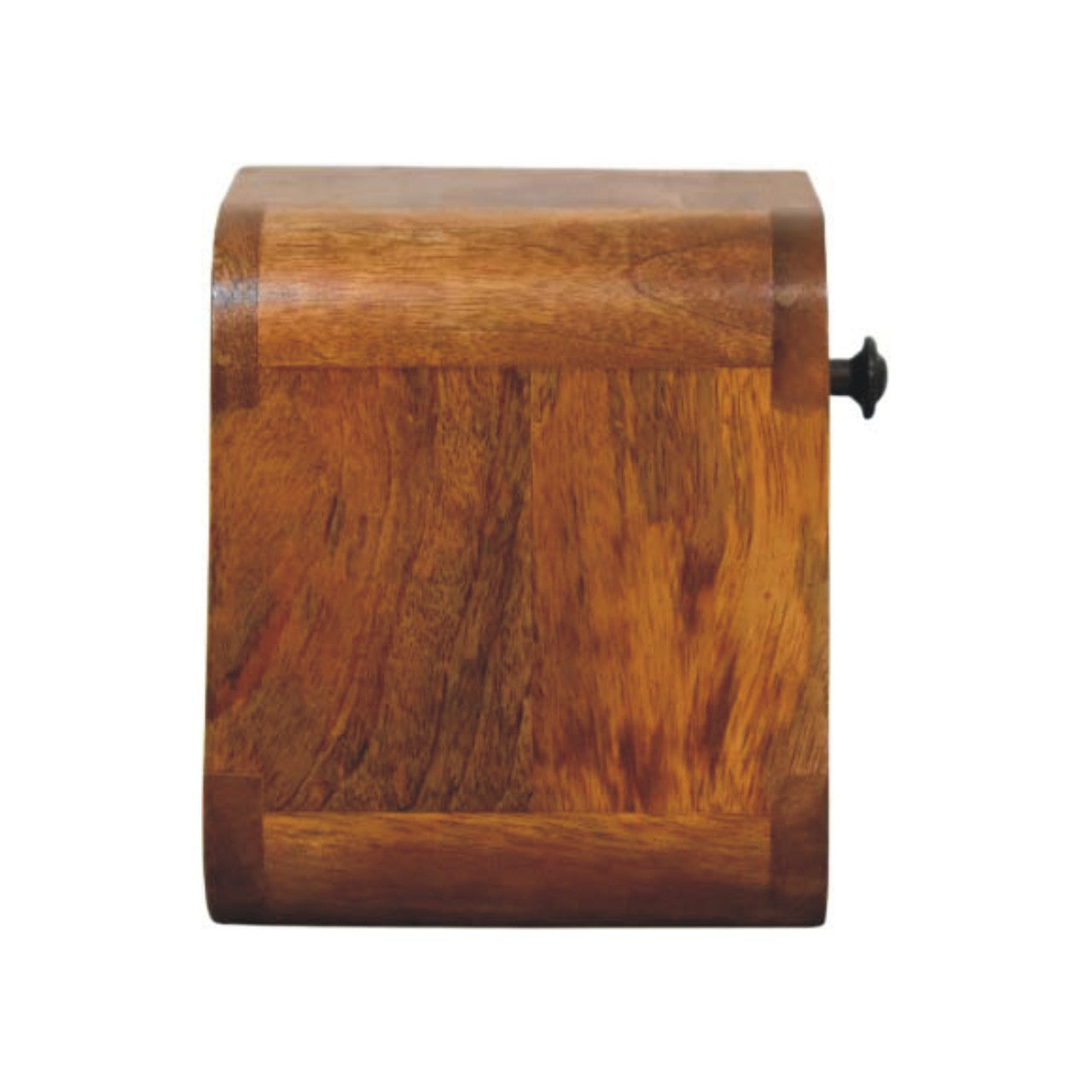 Solid Wood Curved Wall Mounted Bedside