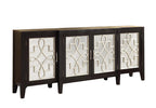 Kacia Antique 4 Door Storage Cabinet