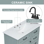 36" Bathroom Vanity with Sink