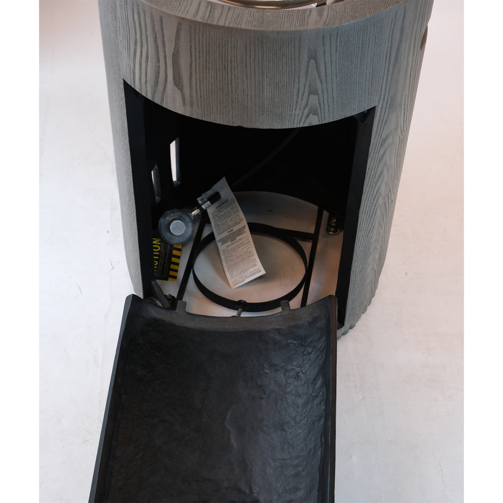 32000 BTU Round Outdoor Gas Fire Pit