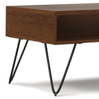 Hunter 48 Inch Wide Solid Wood Lift Top Coffee Table