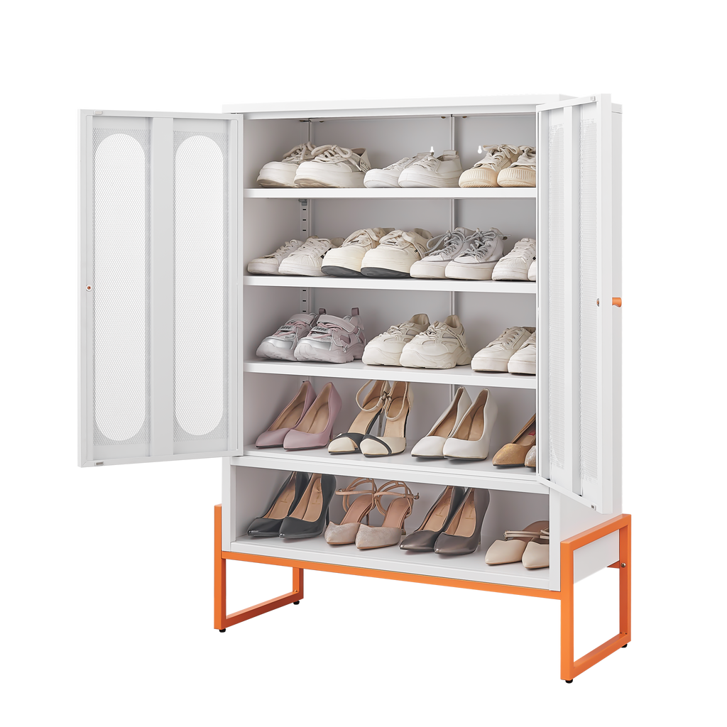 Modern Minimalist Double Door Shoe Cabinet