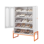 Modern Minimalist Double Door Shoe Cabinet
