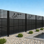 W48'' x H47.3'' x 2 Panels Metal Privacy Screen