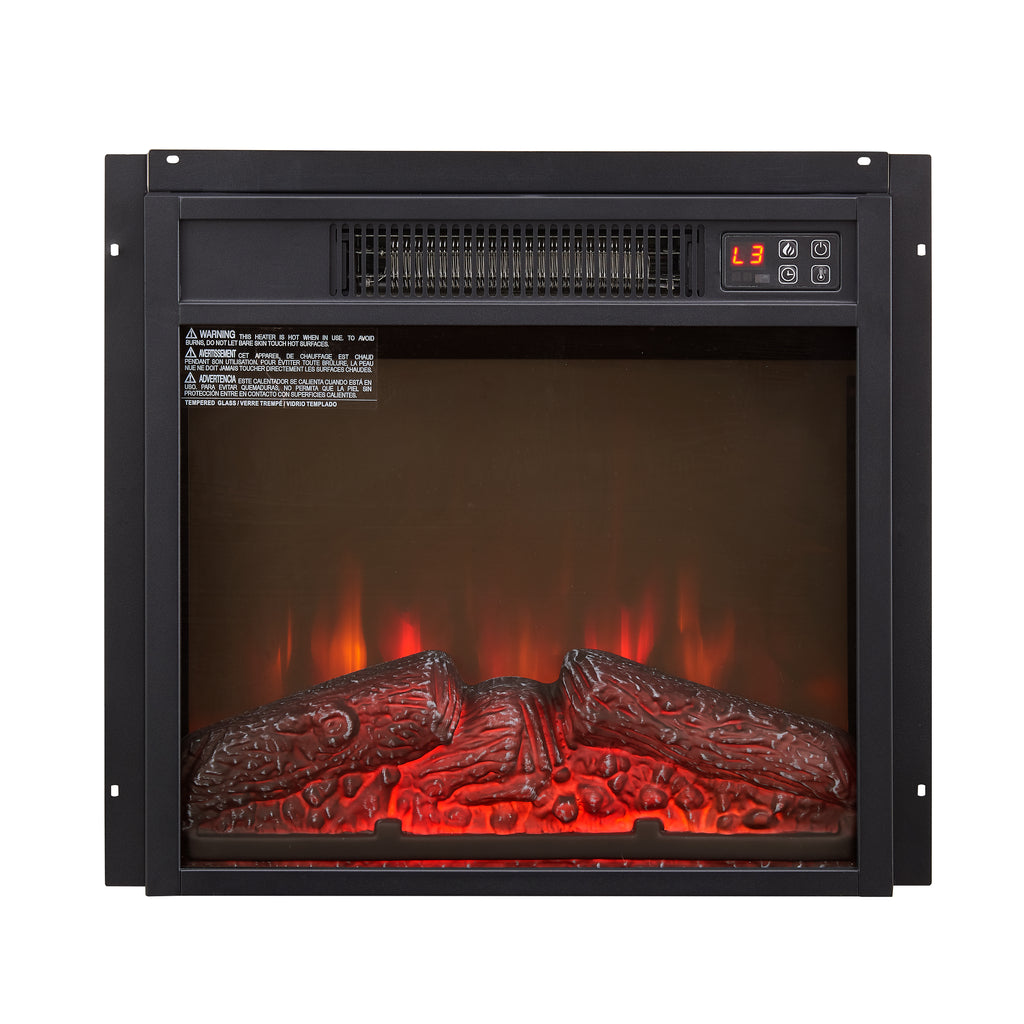 Electric Fireplace Insert 18"