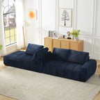 Faux Fur L-Shape Luxury Sectional Oversized Sofa