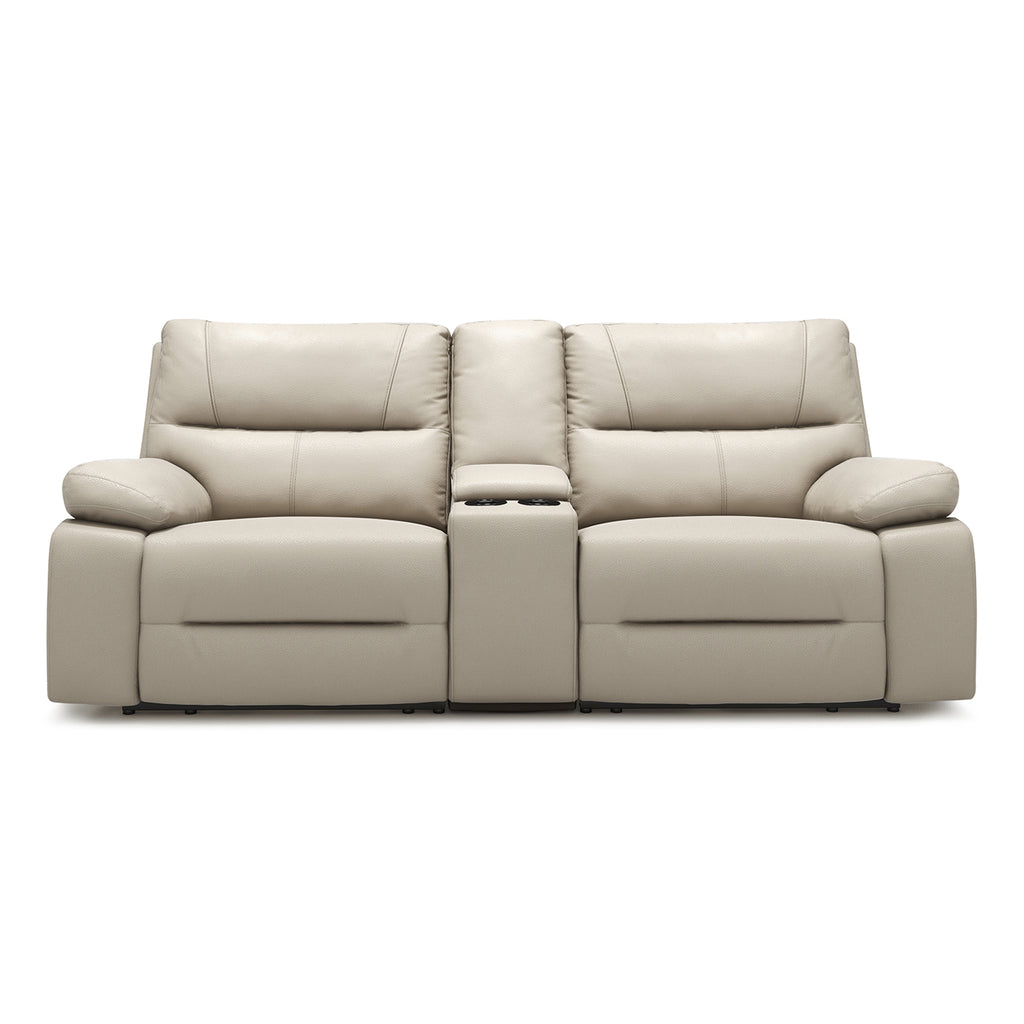 Malibu 79" Modern Power Motion 3-Piece Reclining Loveseat Sofa with Cup Holders