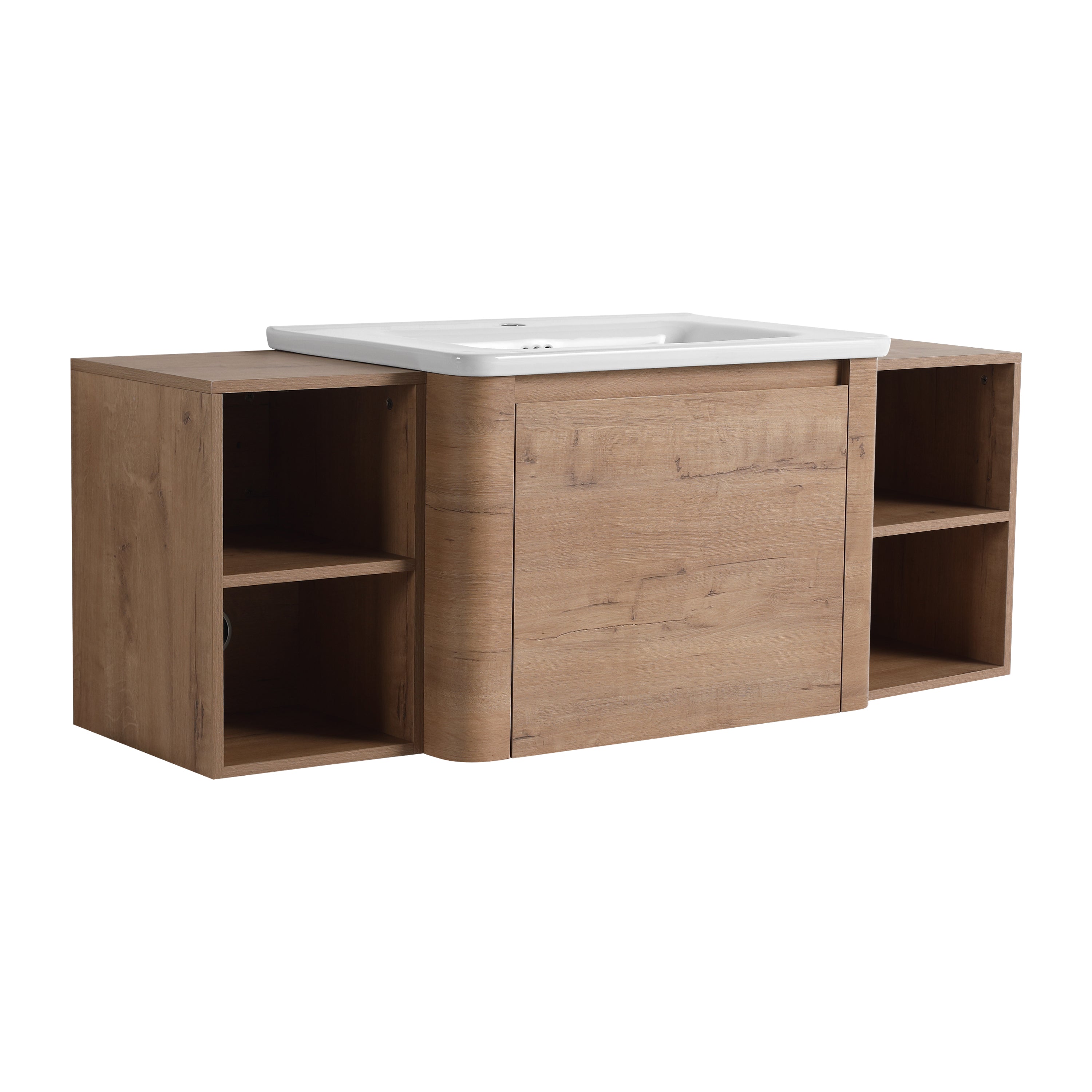 52'' Wall-Mounted Bathroom Vanity