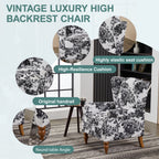 Vintage Luxury Coffee Table & Armchair Set