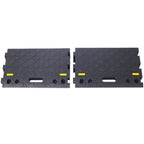 4" High 2-Piece Portable Automotive Curb Ramp