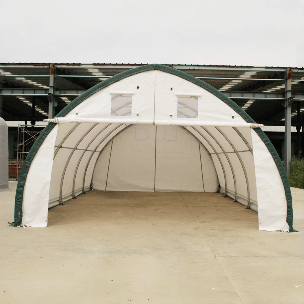 Single Truss Arch Storage Shelter