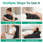 Ergonomic Memory Foam Support Pillow for Couples