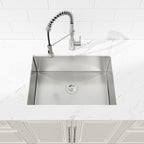 Stainless Steel Kitchen Sink - 27"x19" Undermount