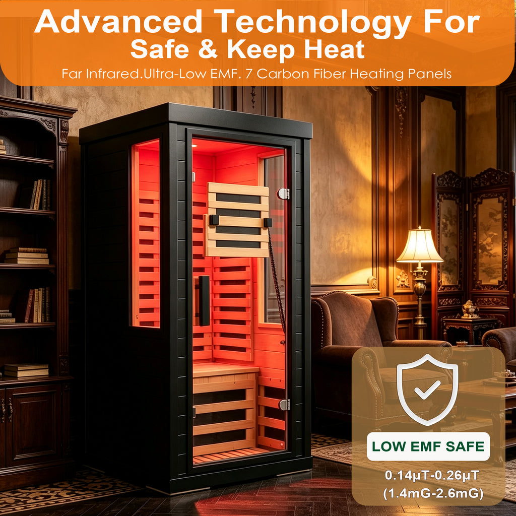 One-Two Person Far Infrared Sauna