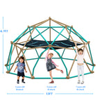 13ft Geometric Dome Climber Play Center