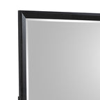 Houston Traditional Style Mirror Made with Wood in Walnut