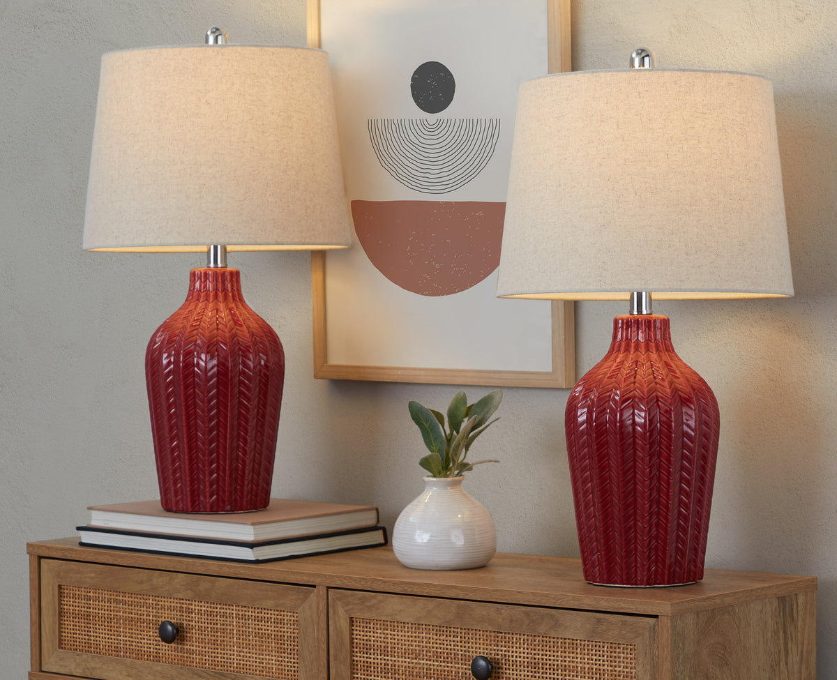Rockwell 23" Contemporary Ceramic Table Lamp