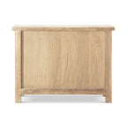 Arden 51" Solid Reclaimed Pine Lattice 2-Door Accent Storage Cabinet