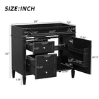 36'' Bathroom Vanity Without Top Sink