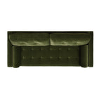 Nicholas 83.5" Mid-Century Modern Sofa, Olive