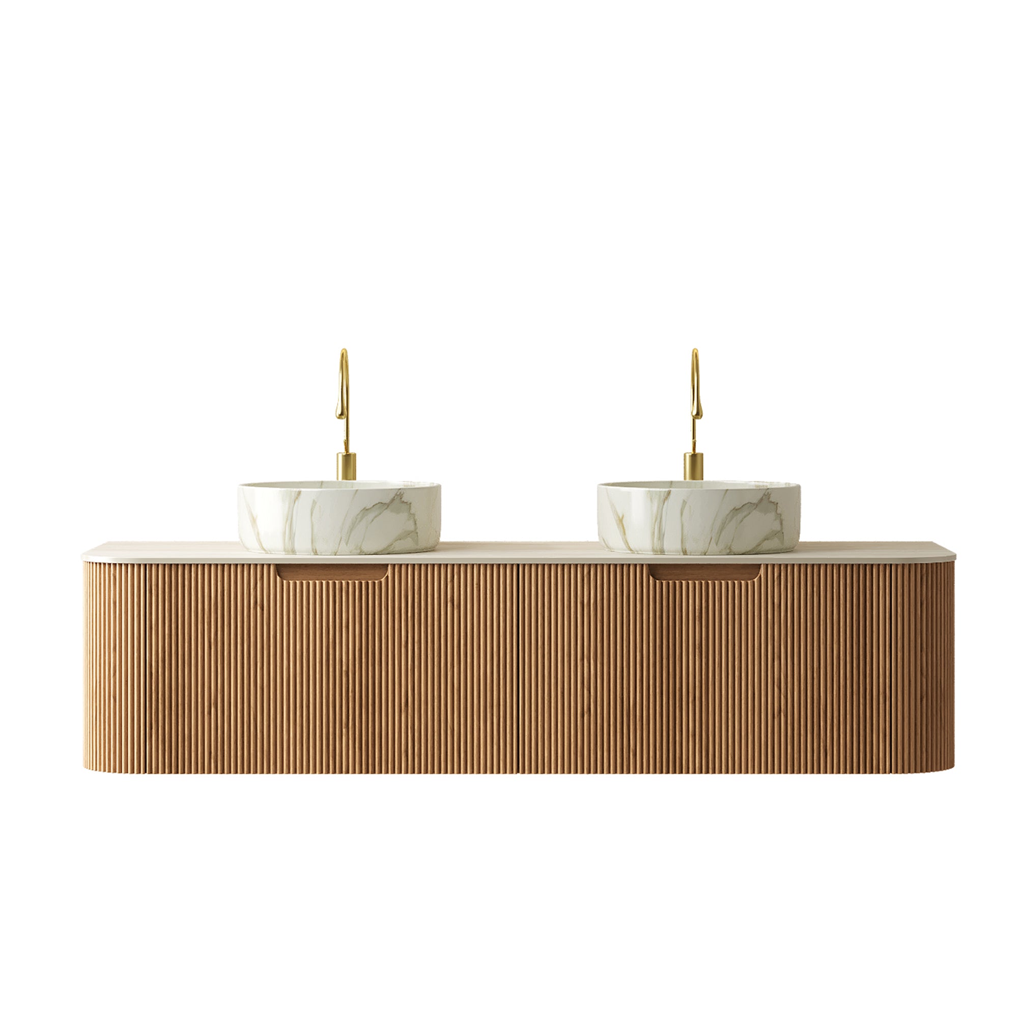 Dina 60" Bathroom Vanity & Sinks