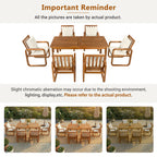 7 Pieces Patio Dining Set