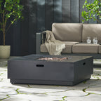39" Square Iron Fire Pit - 50,000 BTU