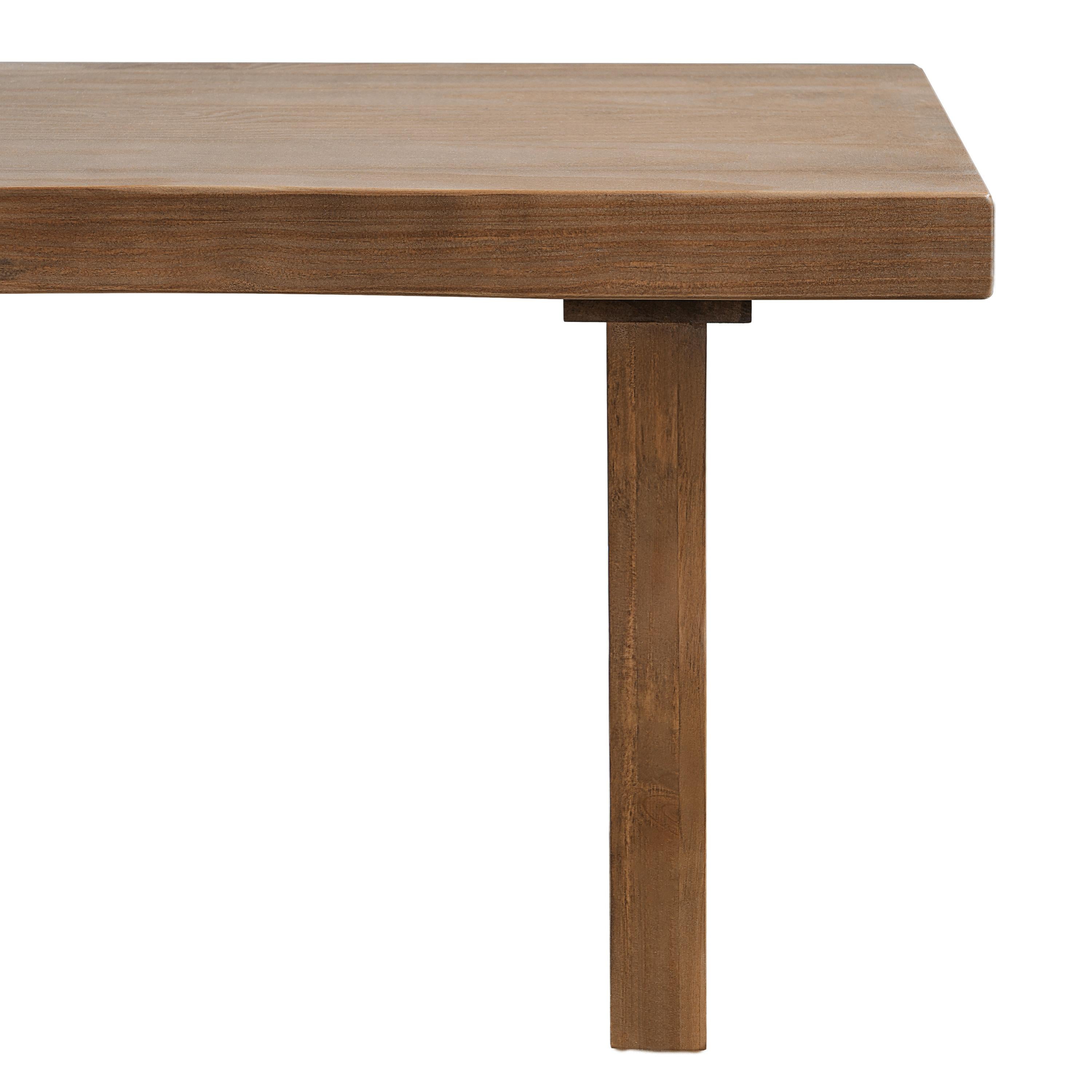 Indoor Pine Dining Bench