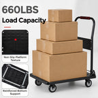 35-3/4" Long x 24" Wide Foldable Platform Truck