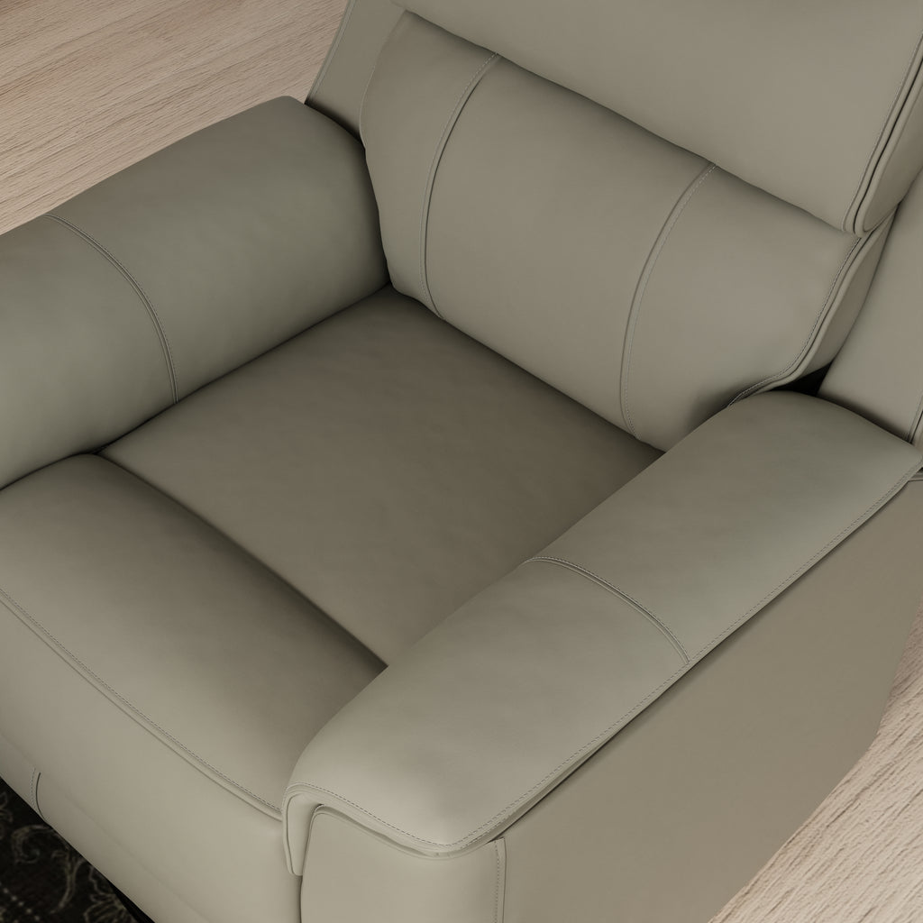 Oslo Manual Glider Recliner in Mineral