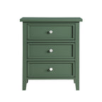 Luca 3-Drawer Nightstand - Vintage