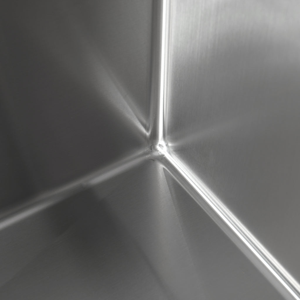 Stainless Steel Kitchen Sink, 33″x22″ Single Bowl